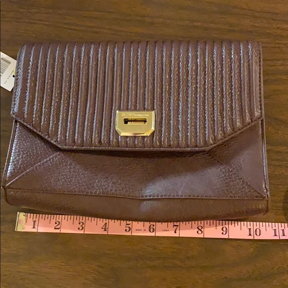 “Dark Raspberry” BCBG clutch - Picture 2 of 4